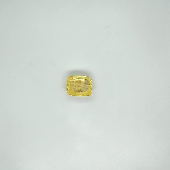 Yellow Sapphire (Pukhraj) 7.87 Ct Lab Tested Yellow Sapphire (Pukhraj) 7.87 Ct Lab Tested